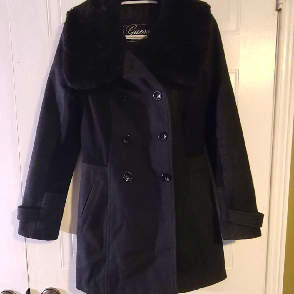 Guess Wool Peacoat